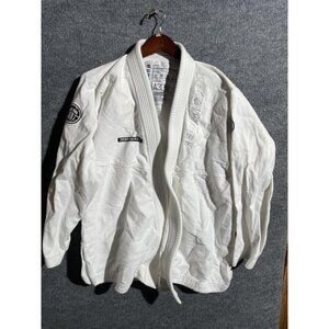 Tatami BJJ Jiu Jitsu Gi Jacket Adult L Tall A3L White Kimono Top Martial Arts